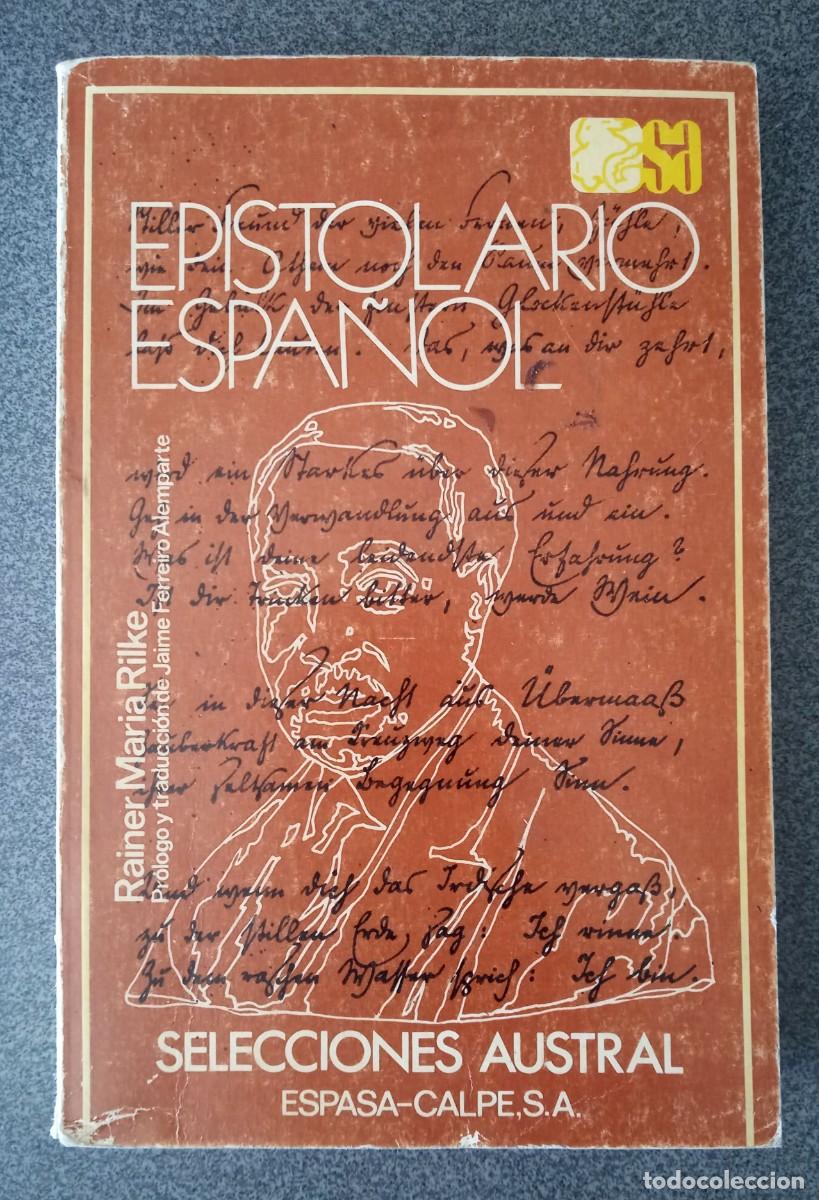 Libros de segunda mano: Epistolario Espa&ntilde;ol Rainer Maria Rilke - Foto 1
