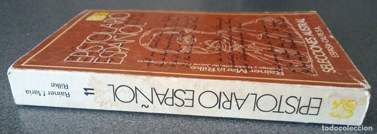 Libros de segunda mano: Epistolario Espa&ntilde;ol Rainer Maria Rilke - Foto 2