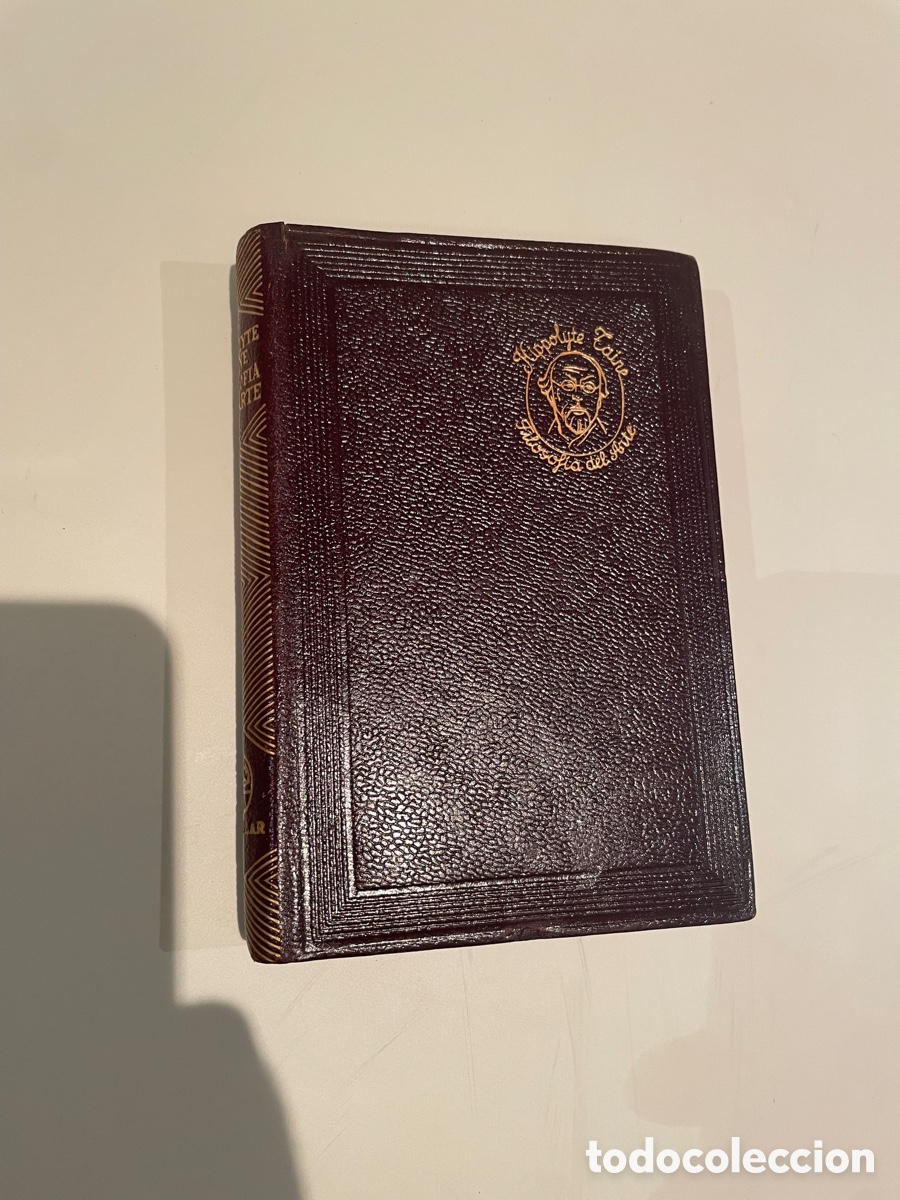 Libros de segunda mano: Taine, Filosof&iacute;a del Arte, Aguilar, joya - Foto 2
