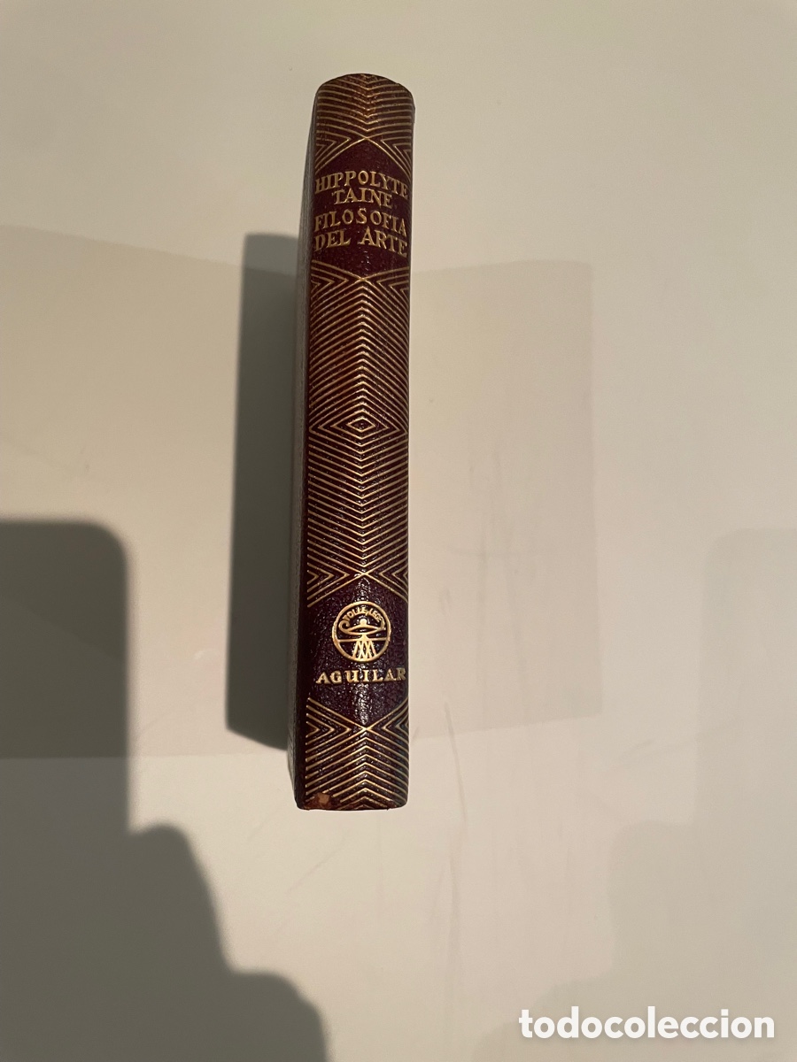 Libros de segunda mano: Taine, Filosof&iacute;a del Arte, Aguilar, joya - Foto 1