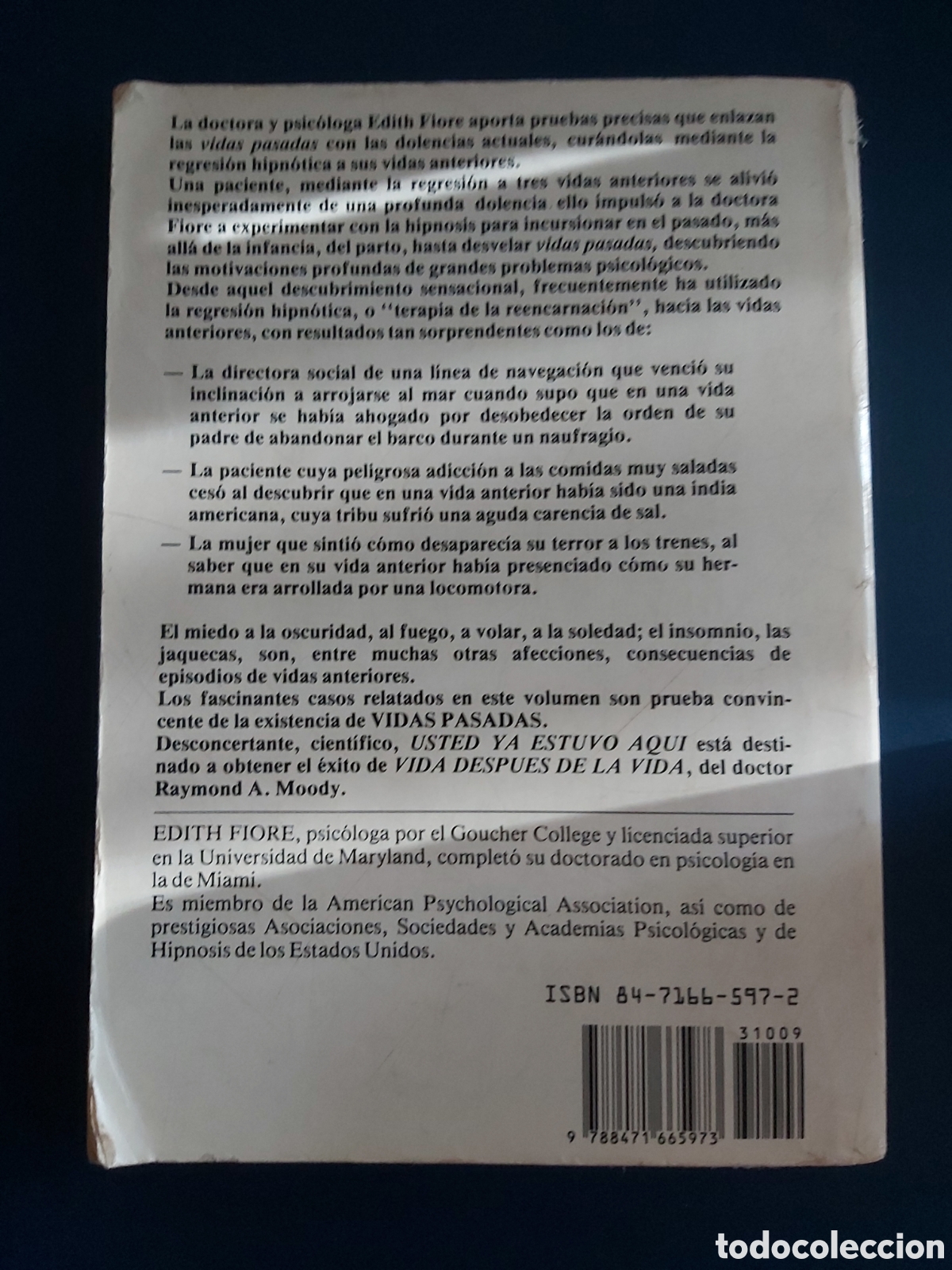 Libros de segunda mano: USTED YA ESTUVO AQUI EDITH FIORE EDAF 1980 - Foto 6