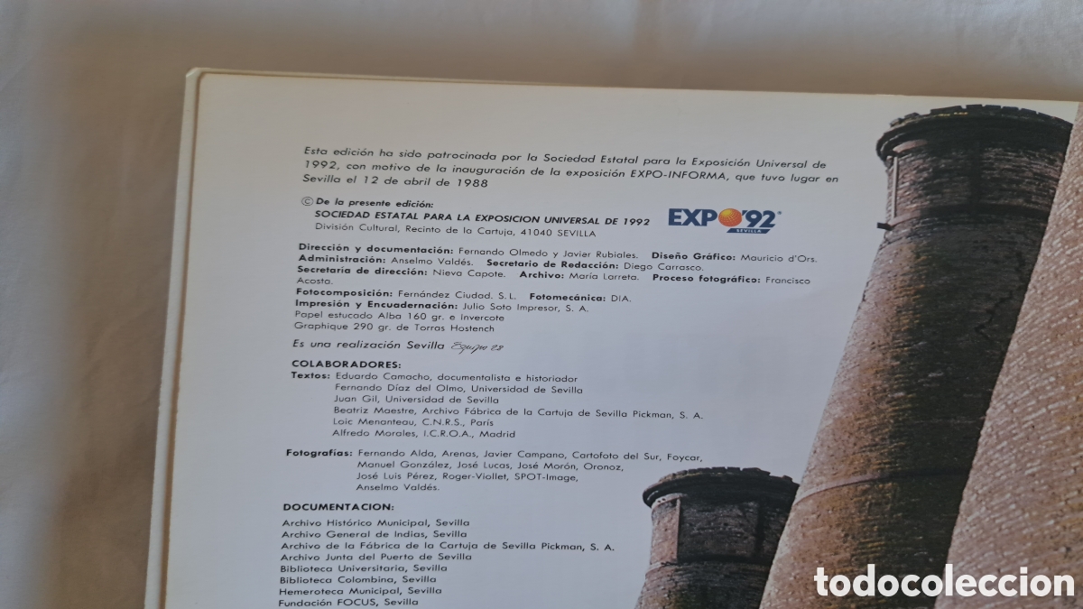 Libros de segunda mano: EXPO 92 - LA CARTUJA DE SEVILLA - Foto 2