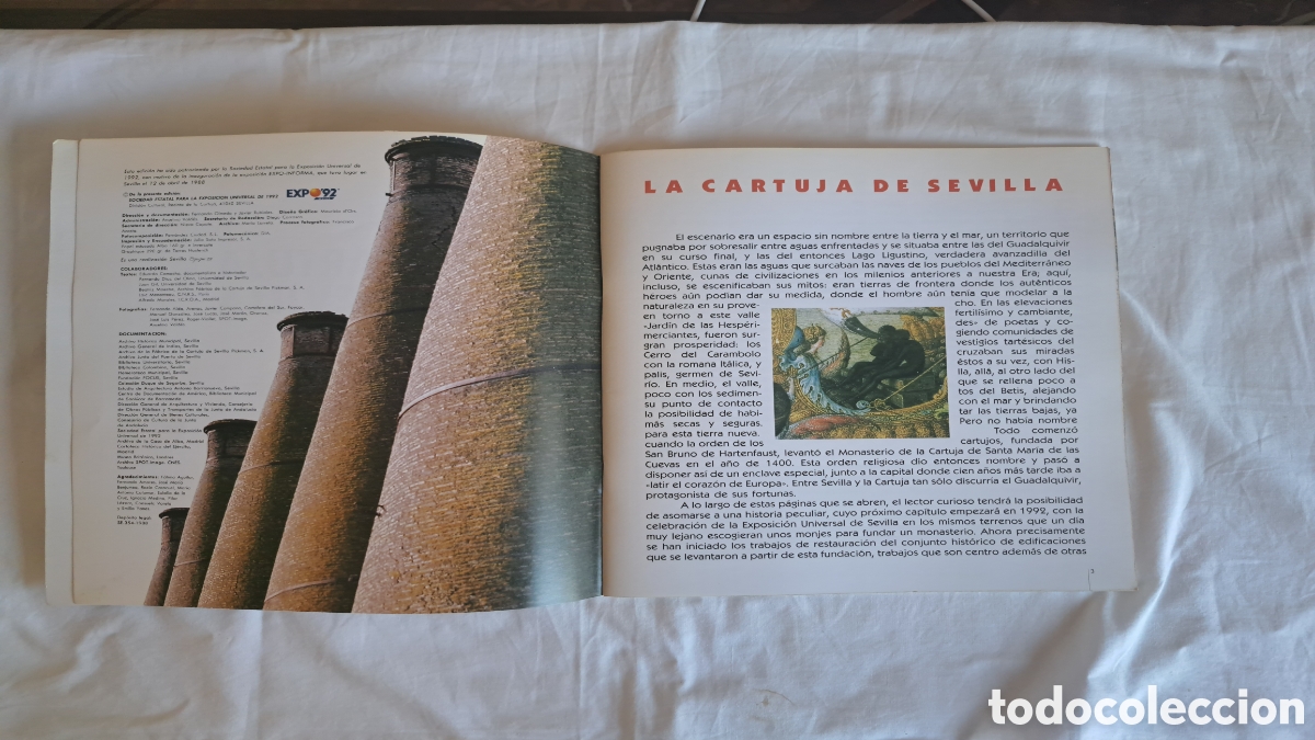 Libros de segunda mano: EXPO 92 - LA CARTUJA DE SEVILLA - Foto 3