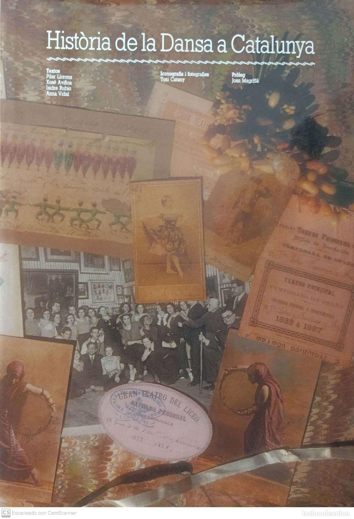 Libros de segunda mano: Hist&ograve;ria de la dansa a Catalunya - Varis autors - Foto 1