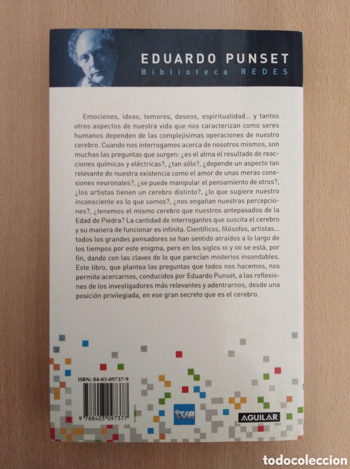 Libros de segunda mano: EL ALMA EST&Aacute; EN EL CEREBRO. Eduardo Punset - Foto 2