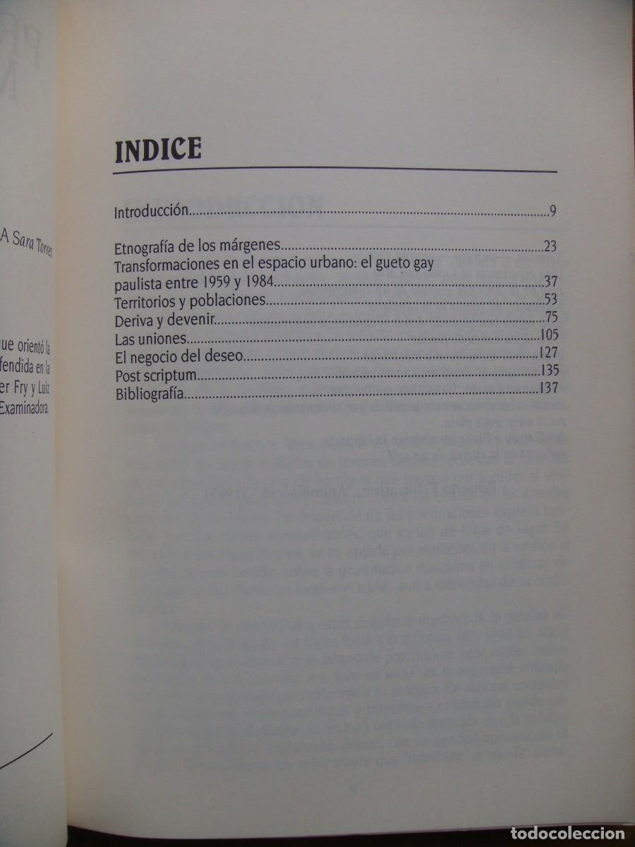 Libros de segunda mano: Nestor Perlongher: LA PROSTITUCION MASCULINA. Primera edicion - Foto 4