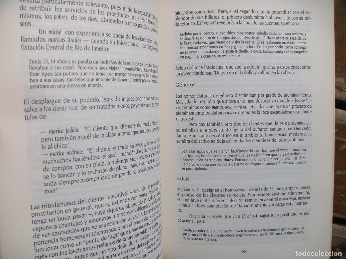Libros de segunda mano: Nestor Perlongher: LA PROSTITUCION MASCULINA. Primera edicion - Foto 5