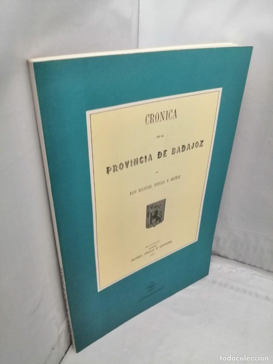 Libros de segunda mano: Cr&oacute;nica de la Provincia de Badajoz (edici&oacute;n facs&iacute;mil) - Foto 9
