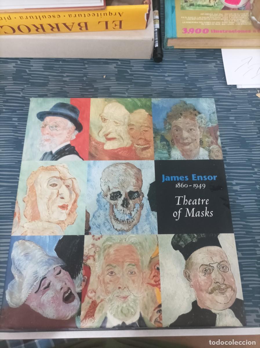 Gebrauchte B&uuml;cher: THEATRE OF MASKS,JAMES ENSOR,1860-1949,1997,143 PAG.