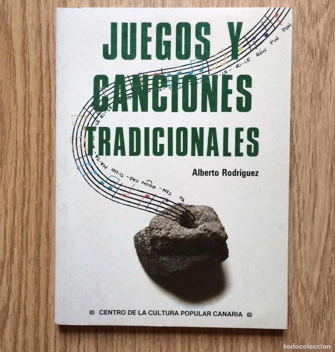 Libros de segunda mano: Libro JUEGOS Y CANCIONES TRADICIONALES | Tenerife / Canarias