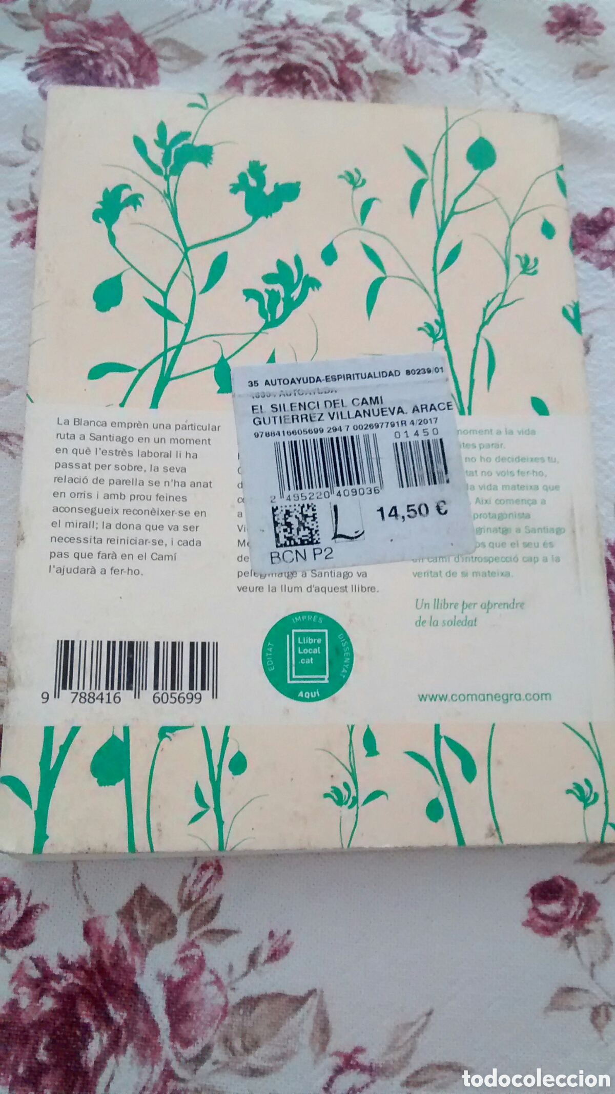 Libros de segunda mano: EL SILENCI DEL CAMI DE ARACELI GUTIERREZ (COMANEGRA) - Foto 2