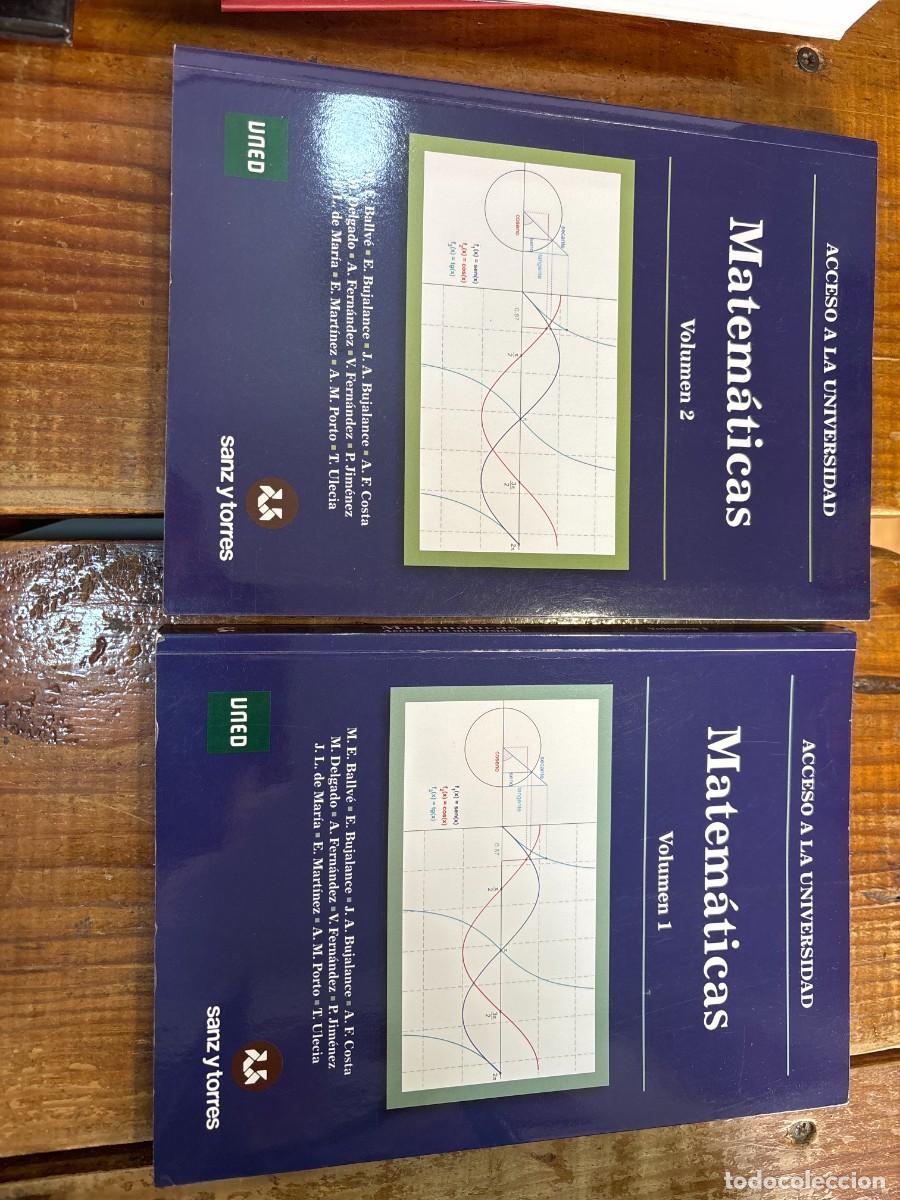 Libros de segunda mano: Matem&aacute;ticas: acceso a la universidad I Y II BALLVE, M.E. - Foto 1