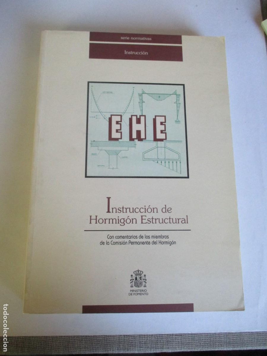 Libros de segunda mano: Instrucci&oacute;n de hormig&oacute;n estructural W29155 - Foto 1