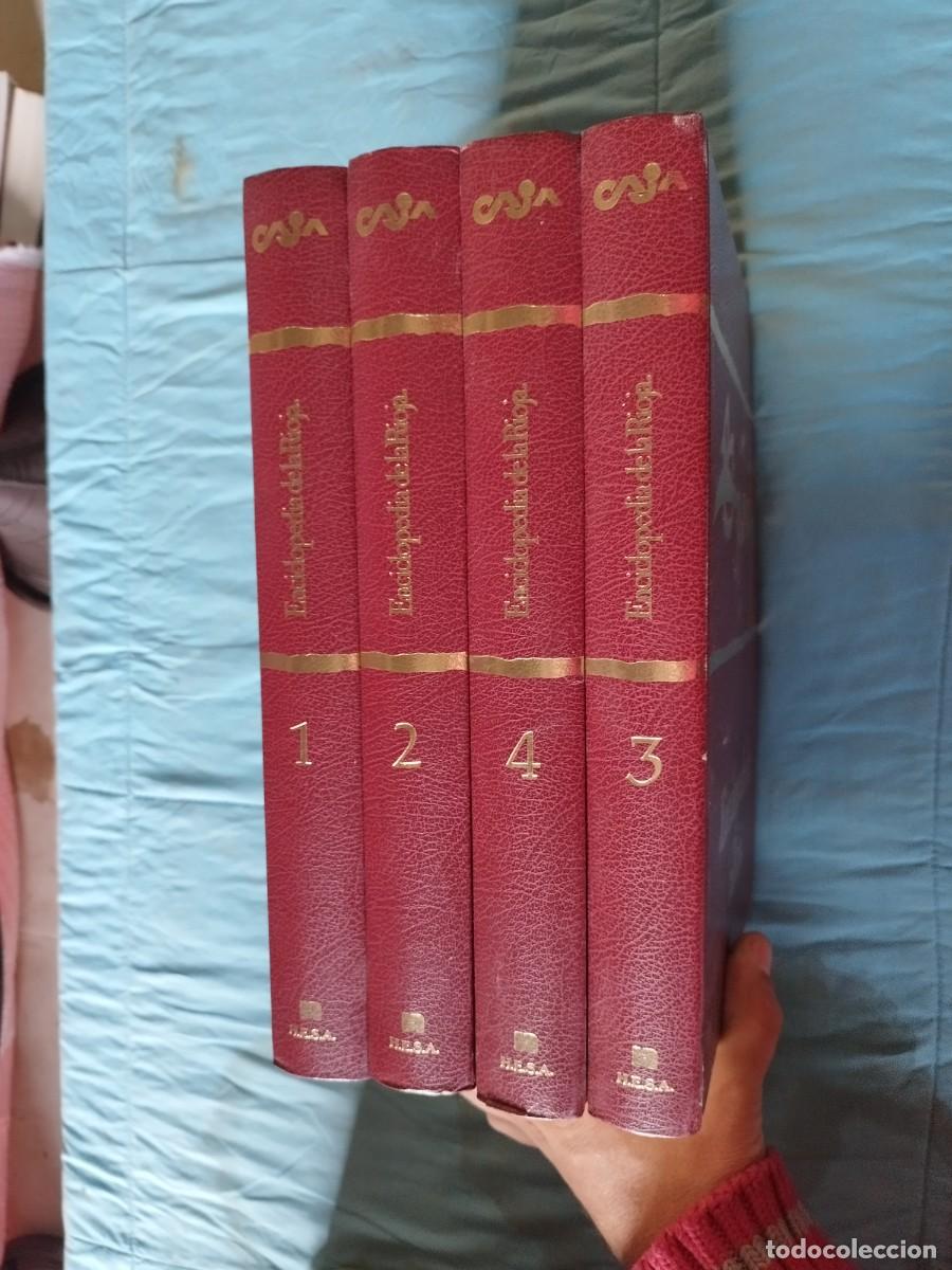 Libros de segunda mano: ENCICLOPEDIA DE LA RIOJA -- 4 TOMOS - HESA - EVA217 - Foto 1