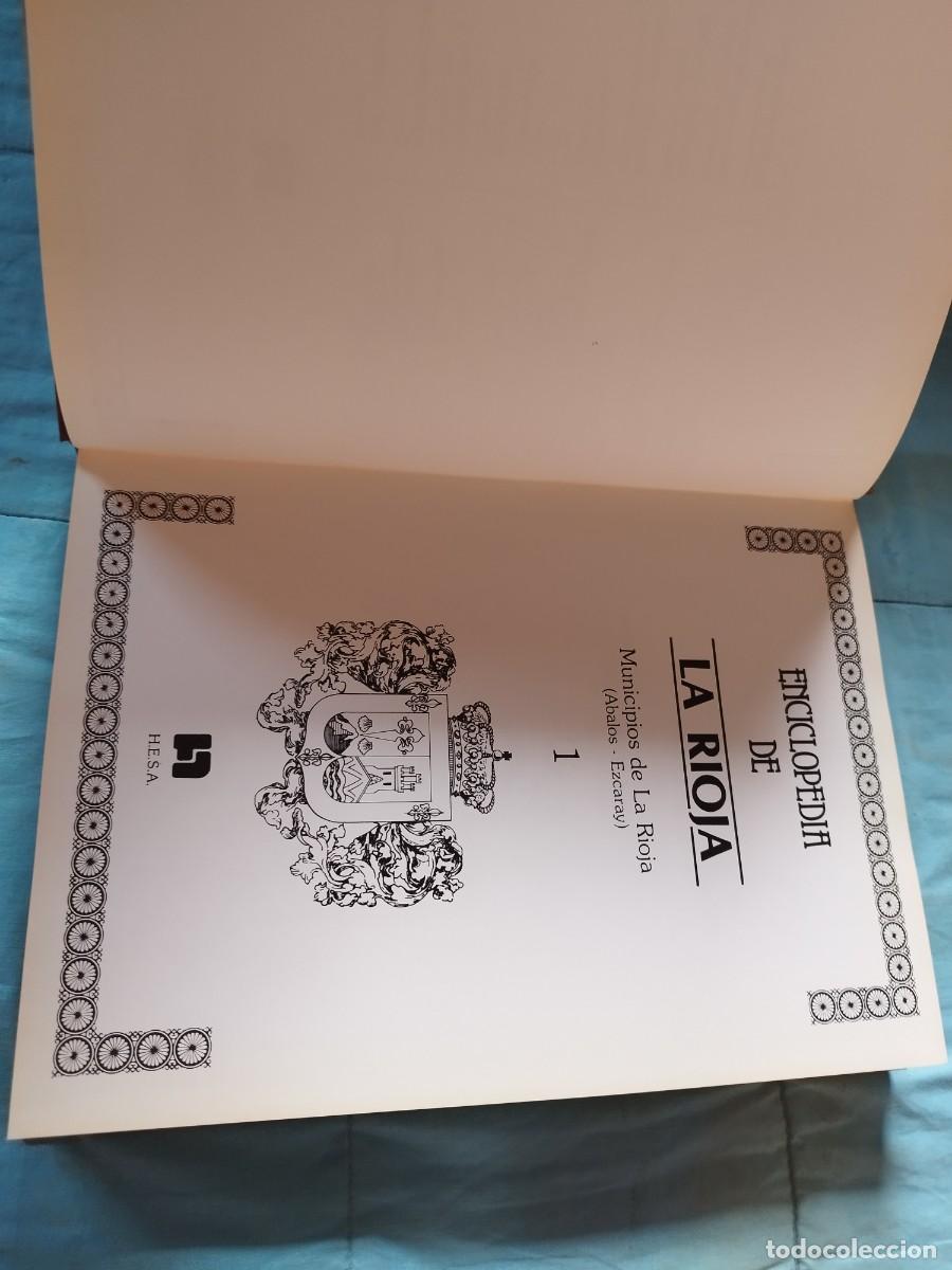 Libros de segunda mano: ENCICLOPEDIA DE LA RIOJA -- 4 TOMOS - HESA - EVA217 - Foto 6