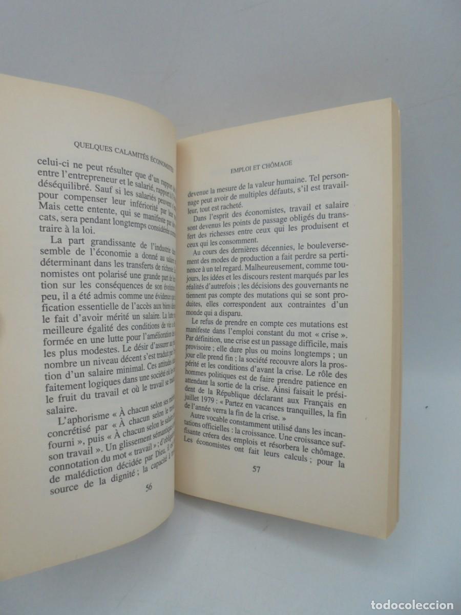 Libros de segunda mano: I&acute;ECONOMIE TRIOMPHANTE. ALBERT JACQUARD. 1994. PAGS : 166. - Foto 2