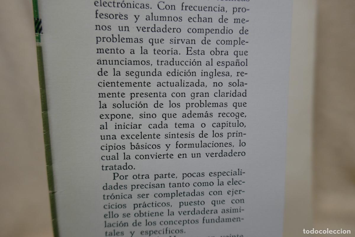 Libros de segunda mano: PROBLEMAS RESUELTOS DE ELECTRONICA GENERAL. C. S. HENSON. - Foto 7
