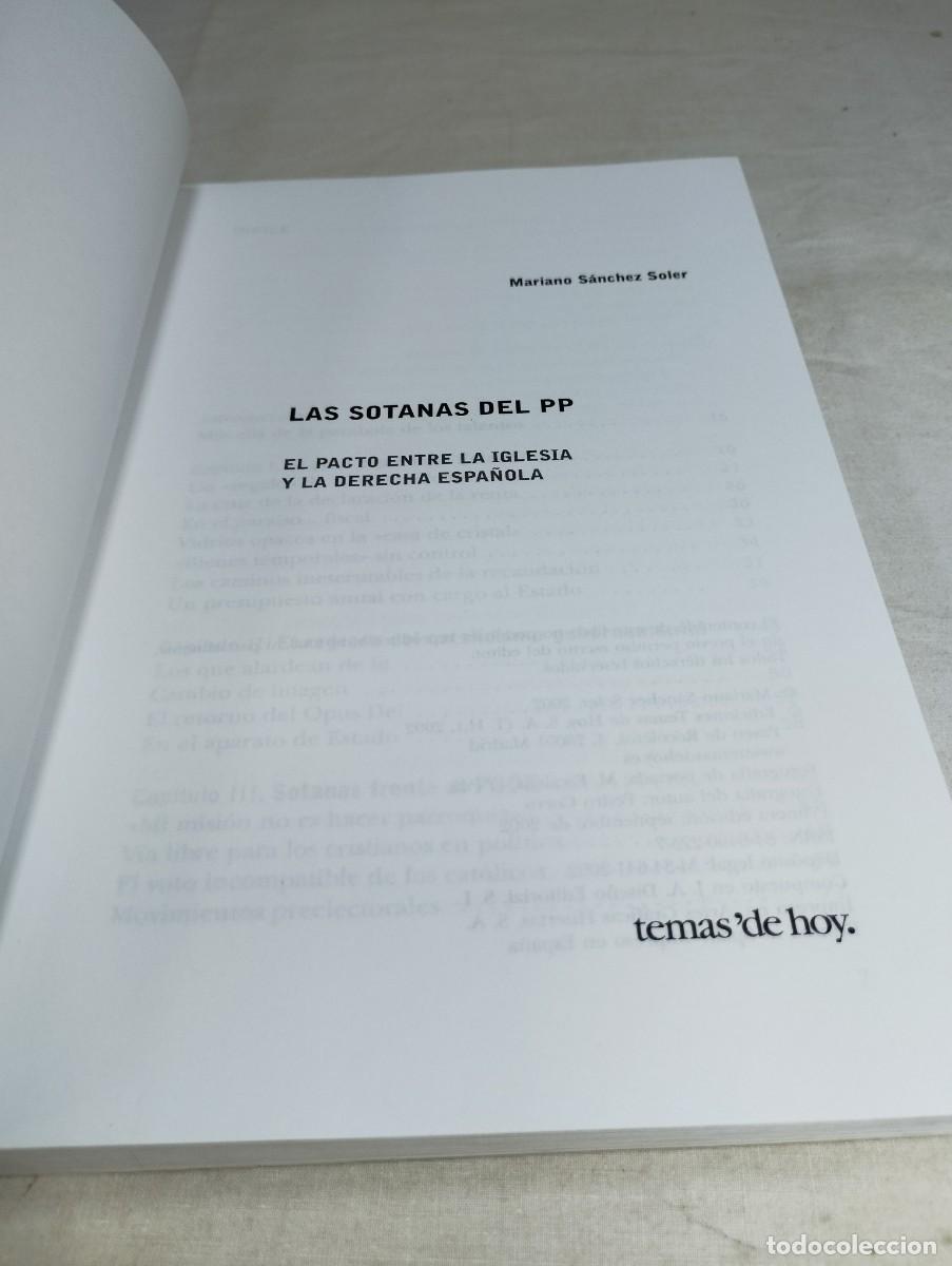 Libros de segunda mano: Las sotanas del PP. Mariano S&aacute;nchez Soler - Foto 2