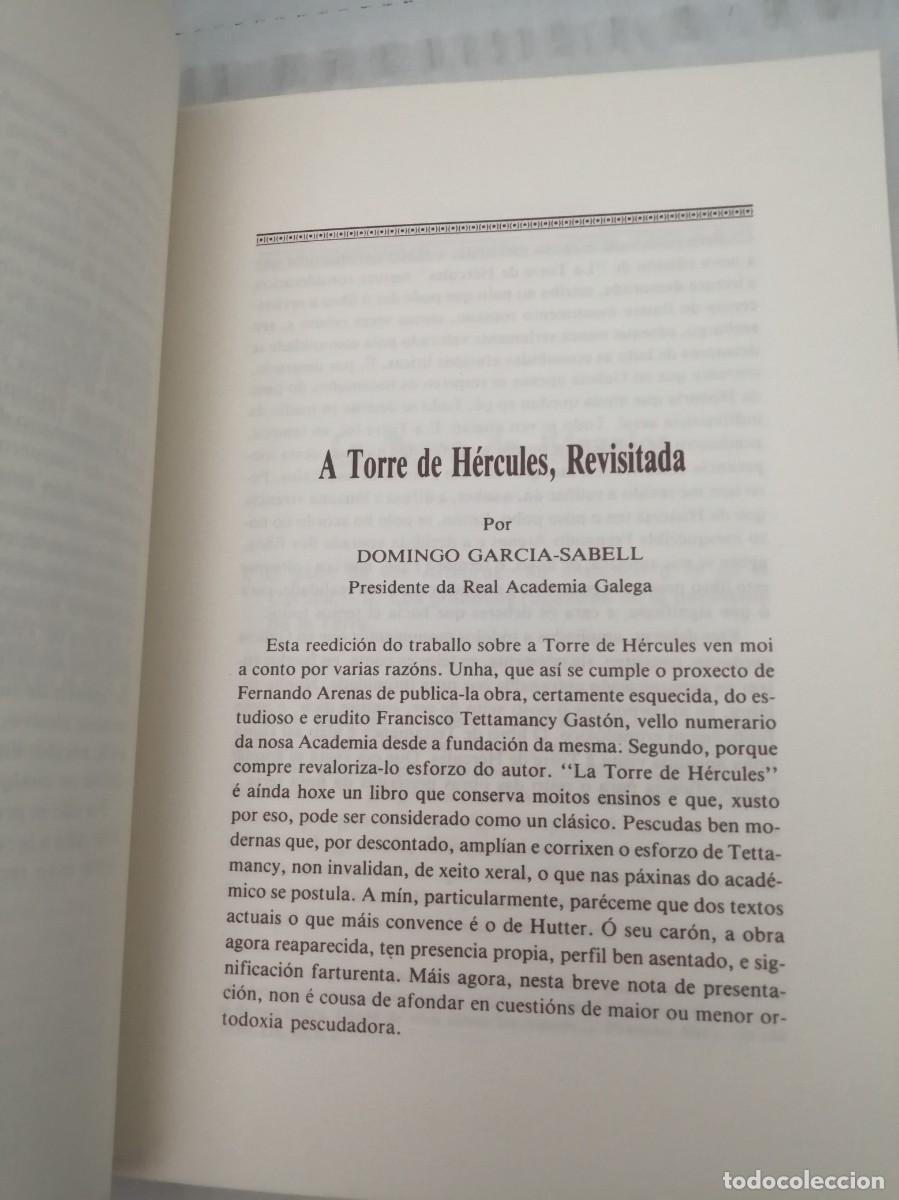 Libros de segunda mano: La Torre de H&eacute;rcules (Edici&oacute;n facs&iacute;mil) - Foto 4