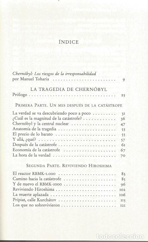 Libros de segunda mano: LA TRAGEDIA DE CHERN&Oacute;BYL - CRONID LUBARSKY - Foto 3