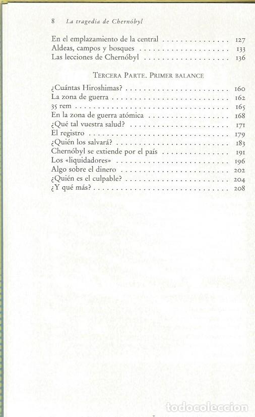 Libros de segunda mano: LA TRAGEDIA DE CHERN&Oacute;BYL - CRONID LUBARSKY - Foto 4