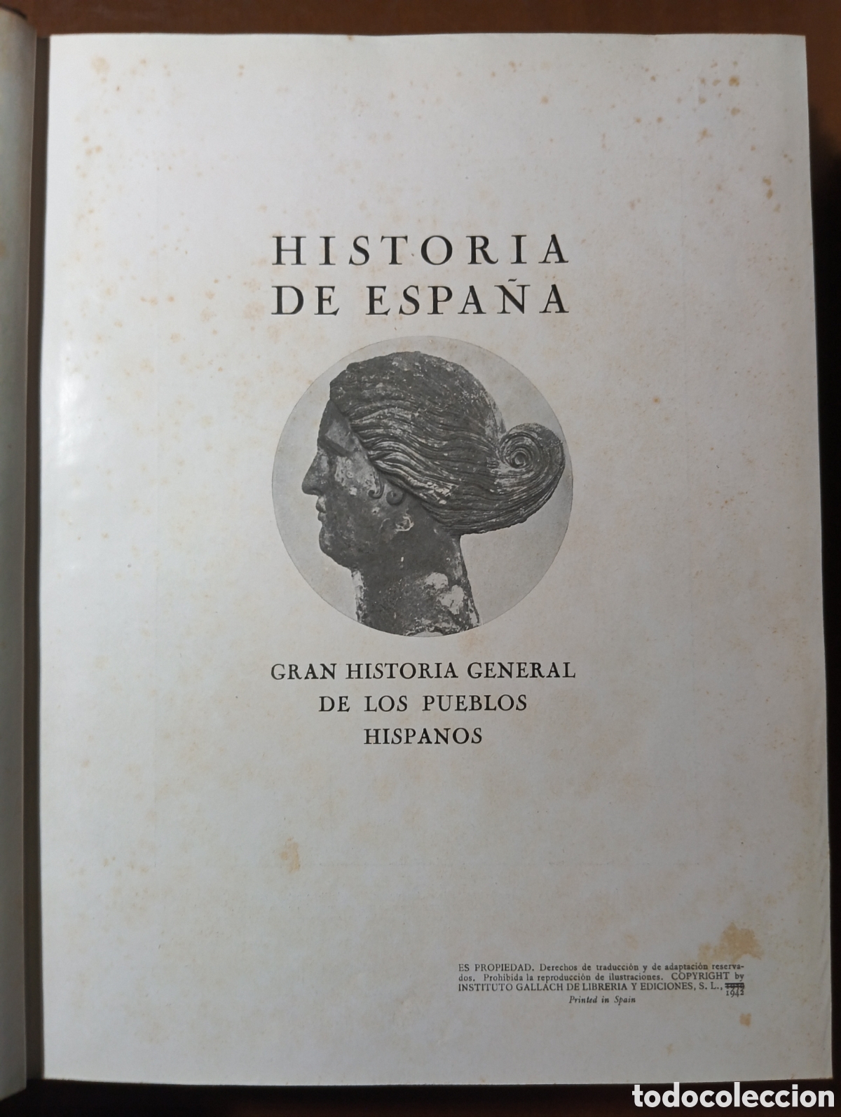Libros de segunda mano: Historia de Espa&ntilde;a COMPLETA Instituto Gallach - Foto 7