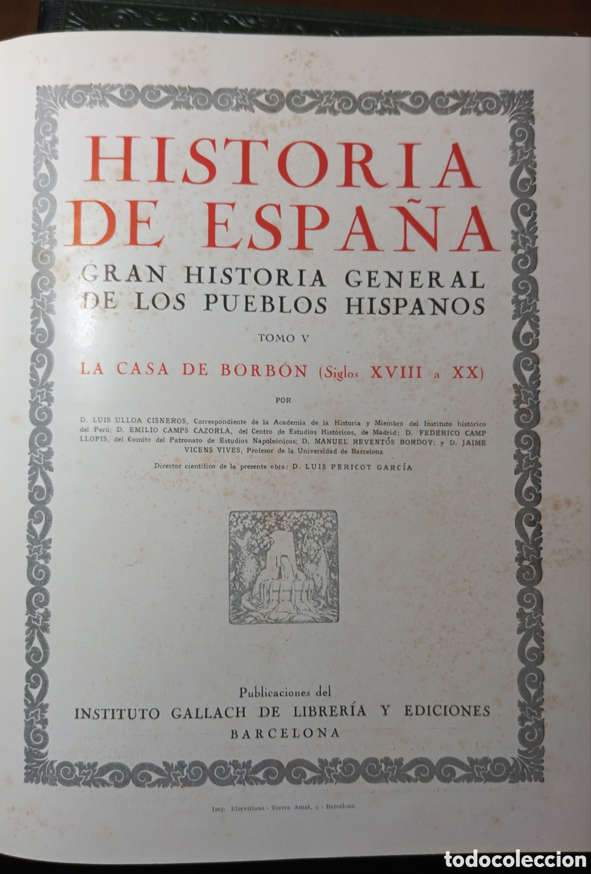 Libros de segunda mano: Historia de Espa&ntilde;a COMPLETA Instituto Gallach - Foto 12