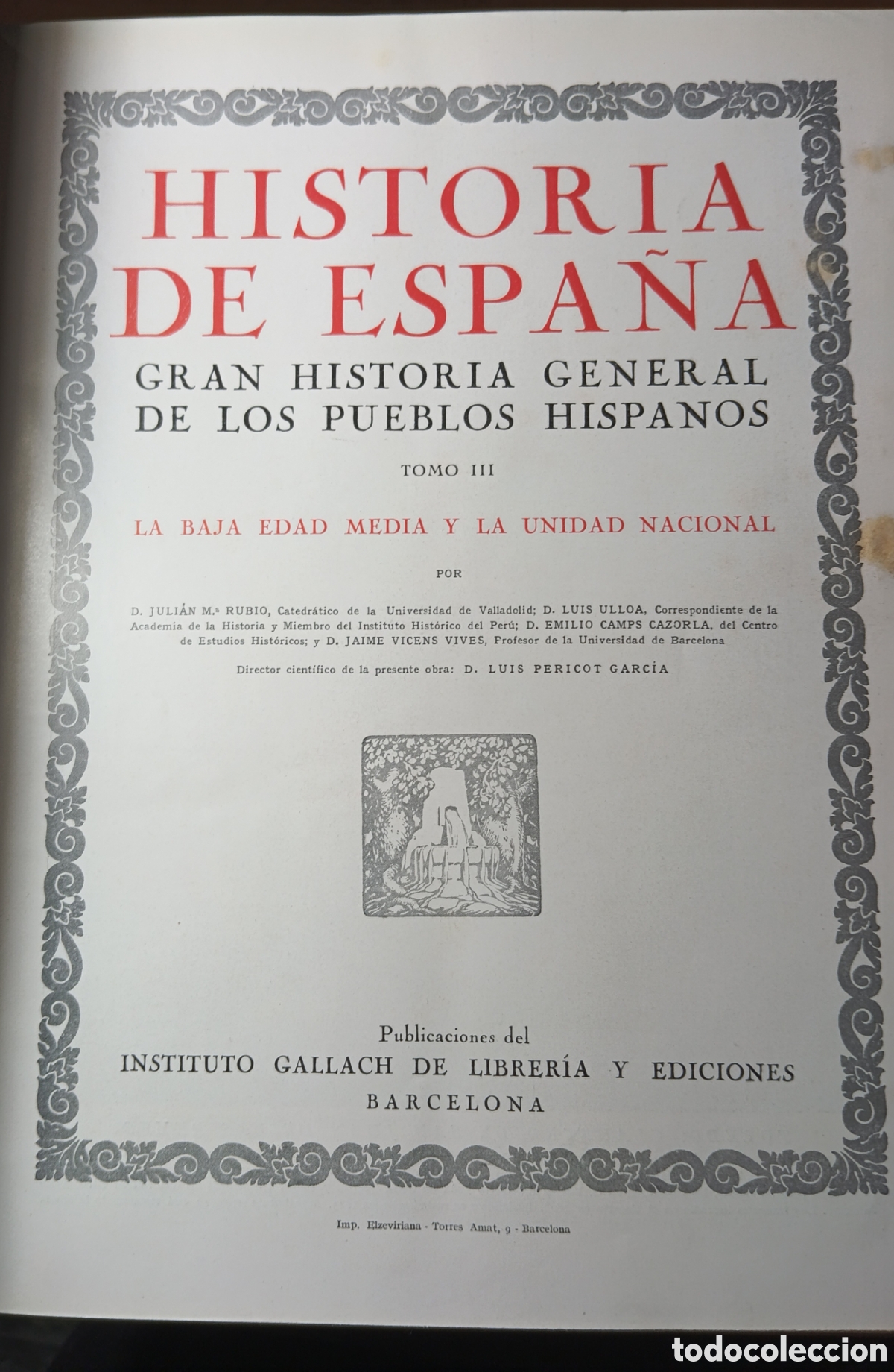 Libros de segunda mano: Historia de Espa&ntilde;a COMPLETA Instituto Gallach - Foto 14