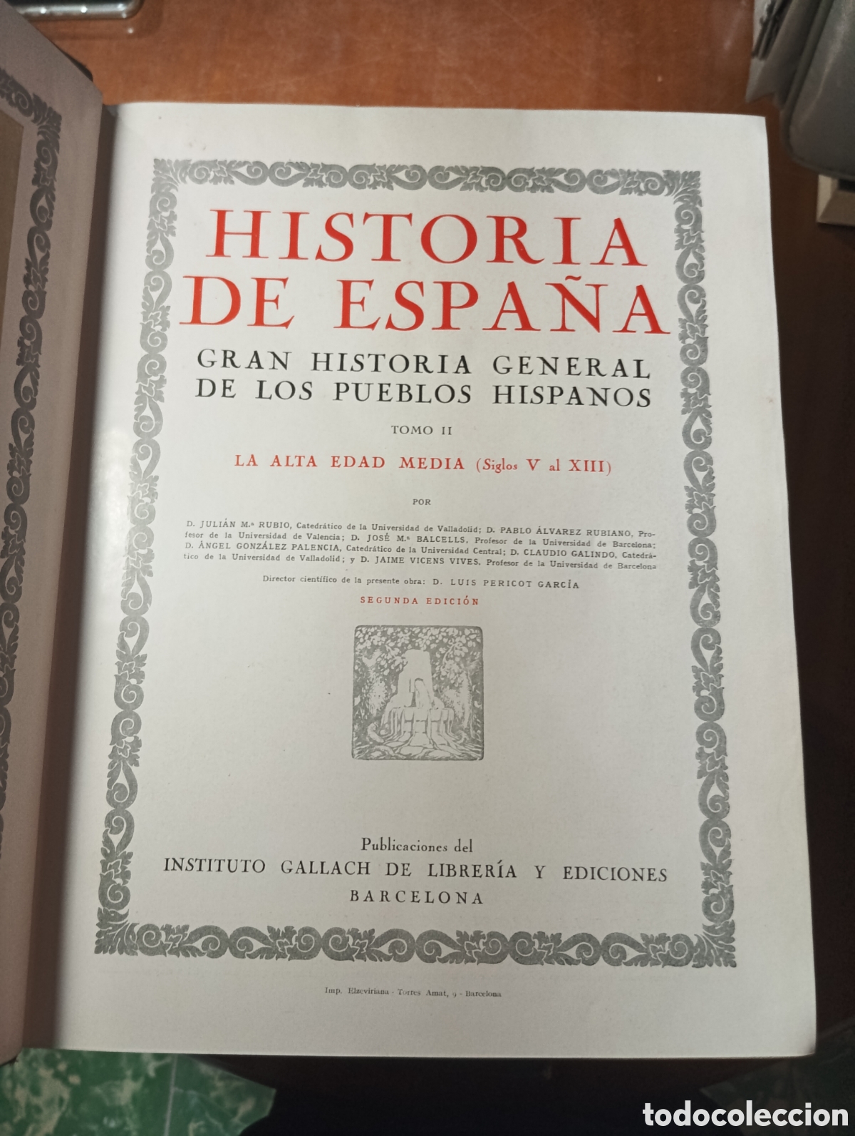 Libros de segunda mano: Historia de Espa&ntilde;a COMPLETA Instituto Gallach - Foto 15