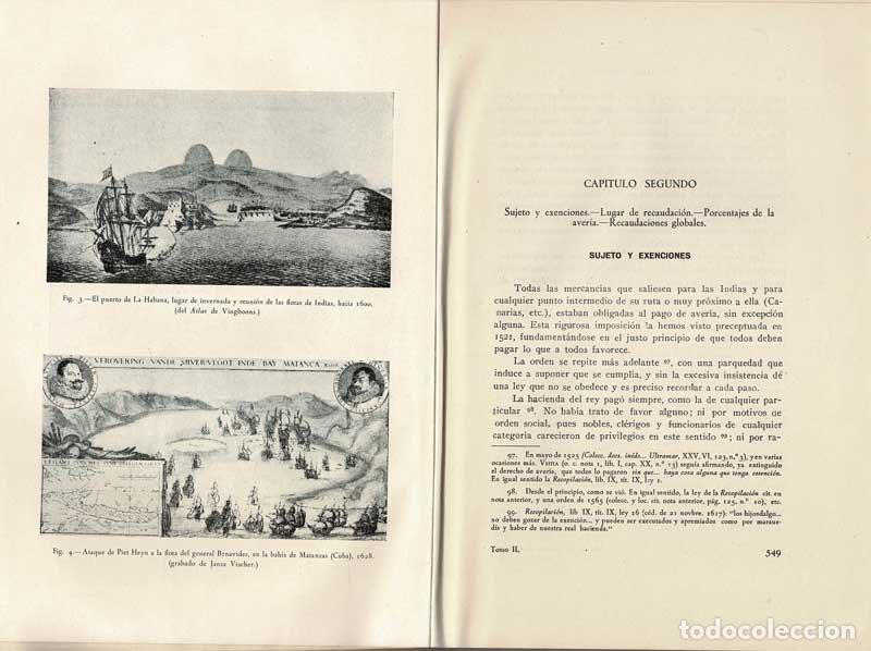 Libros de segunda mano: La aver&iacute;a en el comercio de Indias - Guillermo C&eacute;spedes del Castillo - Foto 2