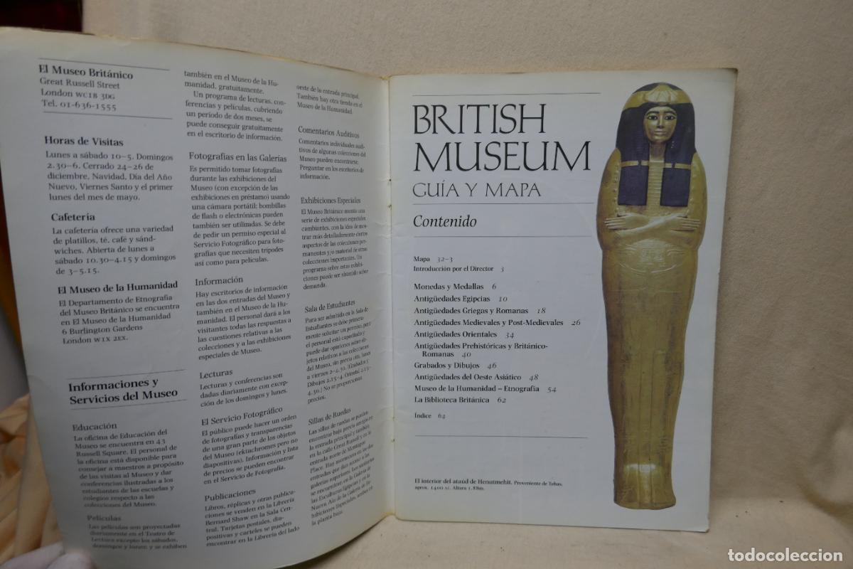 Libros de segunda mano: BRITISH MUSEUM - GUIA Y MAPA - Foto 4