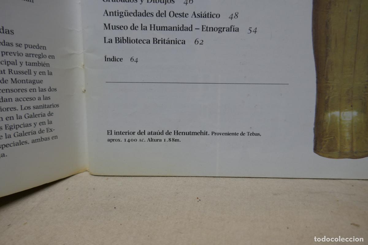 Libros de segunda mano: BRITISH MUSEUM - GUIA Y MAPA - Foto 7