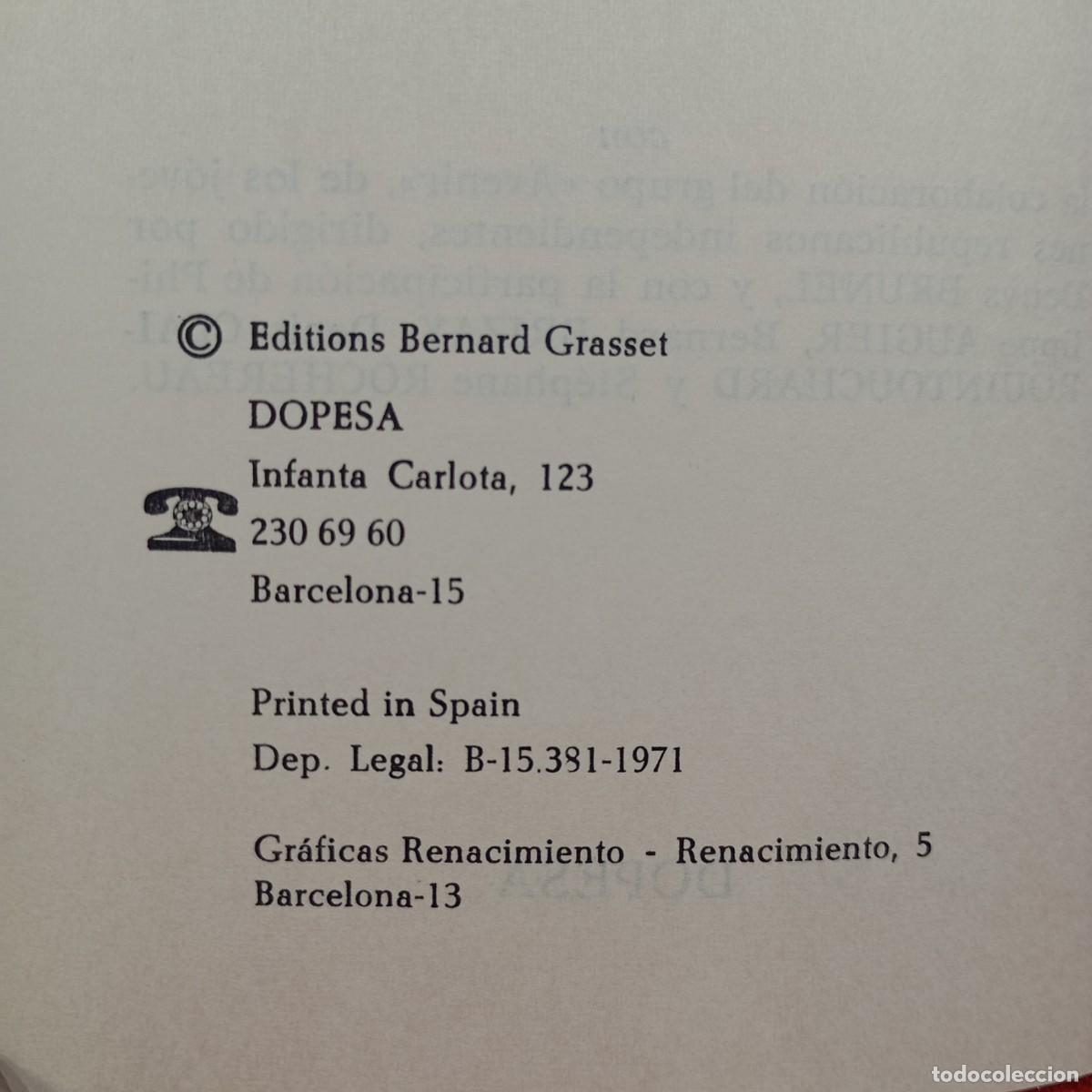 Libros de segunda mano: LAS OPCIONES DE LA ESPERANZA - MICHEL PONIATOWSKI - DOPESA - 1971 / 1065 - Foto 4