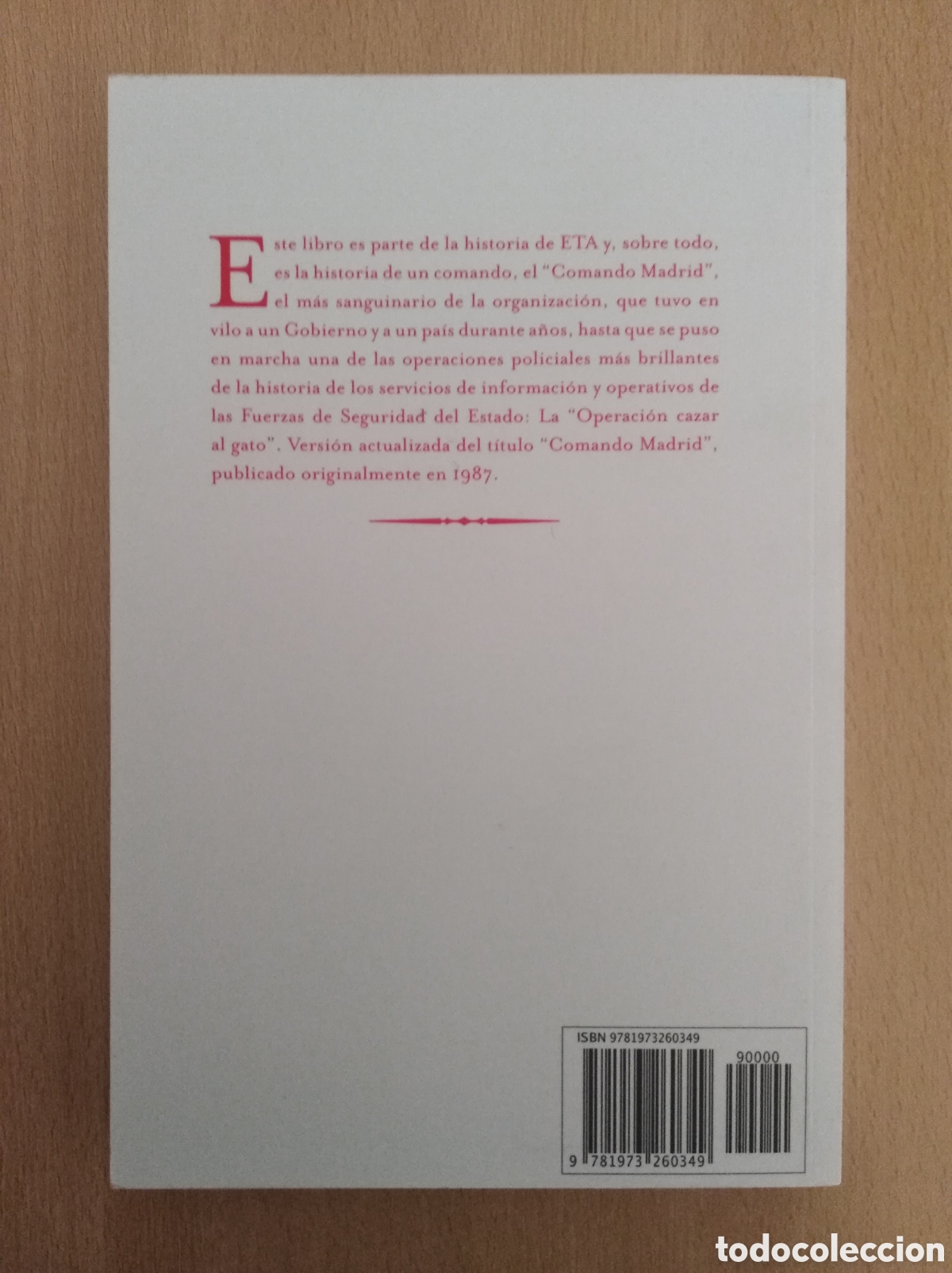 Libros de segunda mano: OPERACI&Oacute;N: CAZA DEL GATO. Jos&eacute; Oneto - Foto 2