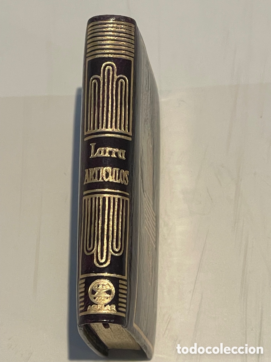 Libros de segunda mano: Crisolin lujo - Larra - Articulos- Aguilar - Foto 1