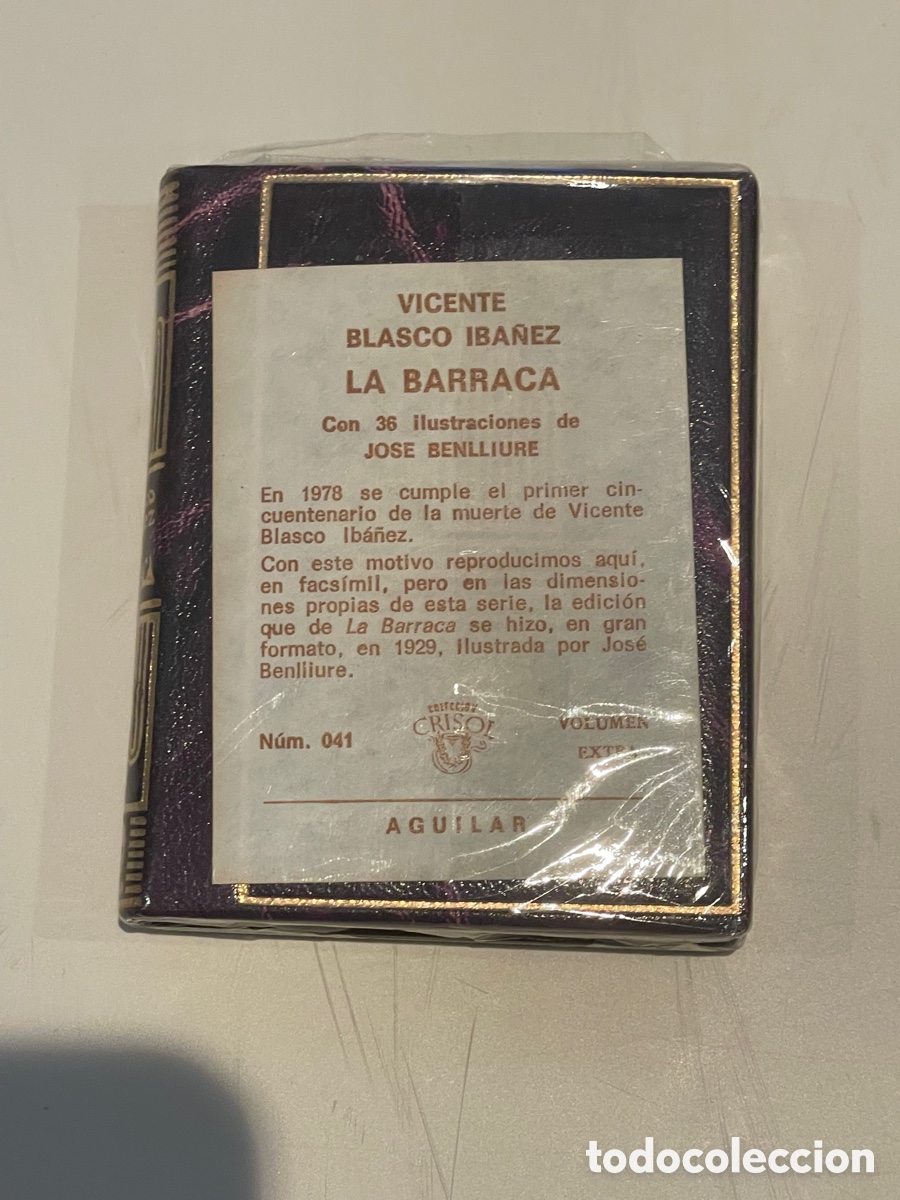 Libros de segunda mano: Crisolin 041 lujo - Barraca - B. Iba&ntilde;ez - Aguilar - Foto 2