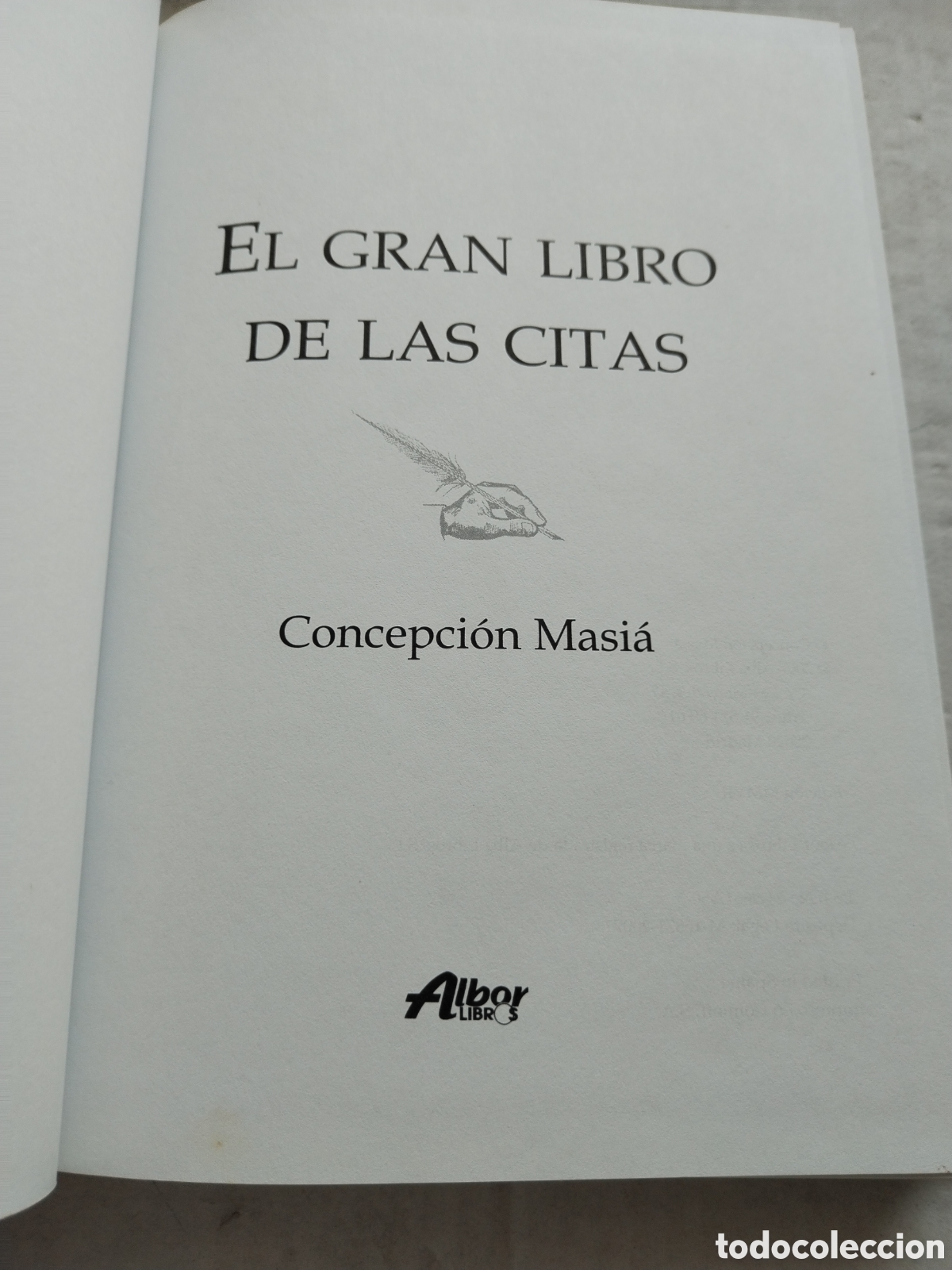 Libros de segunda mano: EL GRAN LIBRO DE LAS CITAS - Foto 2