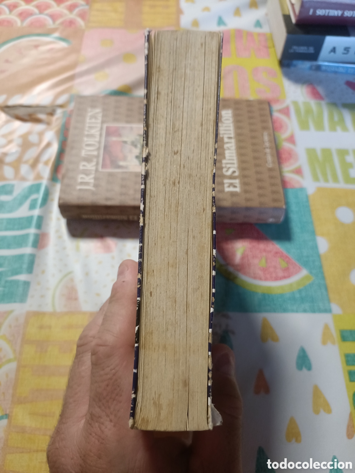 Libros de segunda mano: Libro Grito de Guerra -Leon Uris- Ed. P&J 1&deg; Edici&oacute;n 1985 - Foto 4