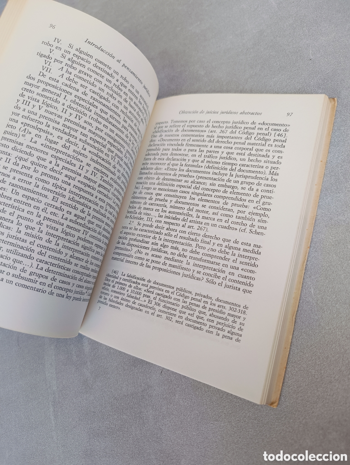 Libros de segunda mano: Introducci&oacute;n al pensamiento jur&iacute;dico. Karl Engisch. - Foto 4