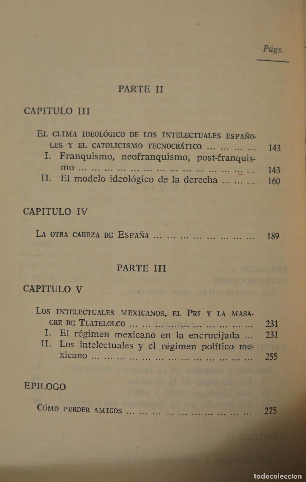 Libros de segunda mano: la sombra del poder, Intelectuales y pol&iacute;tica en Espa&ntilde;a, Argentina y M&eacute;xico - Foto 3