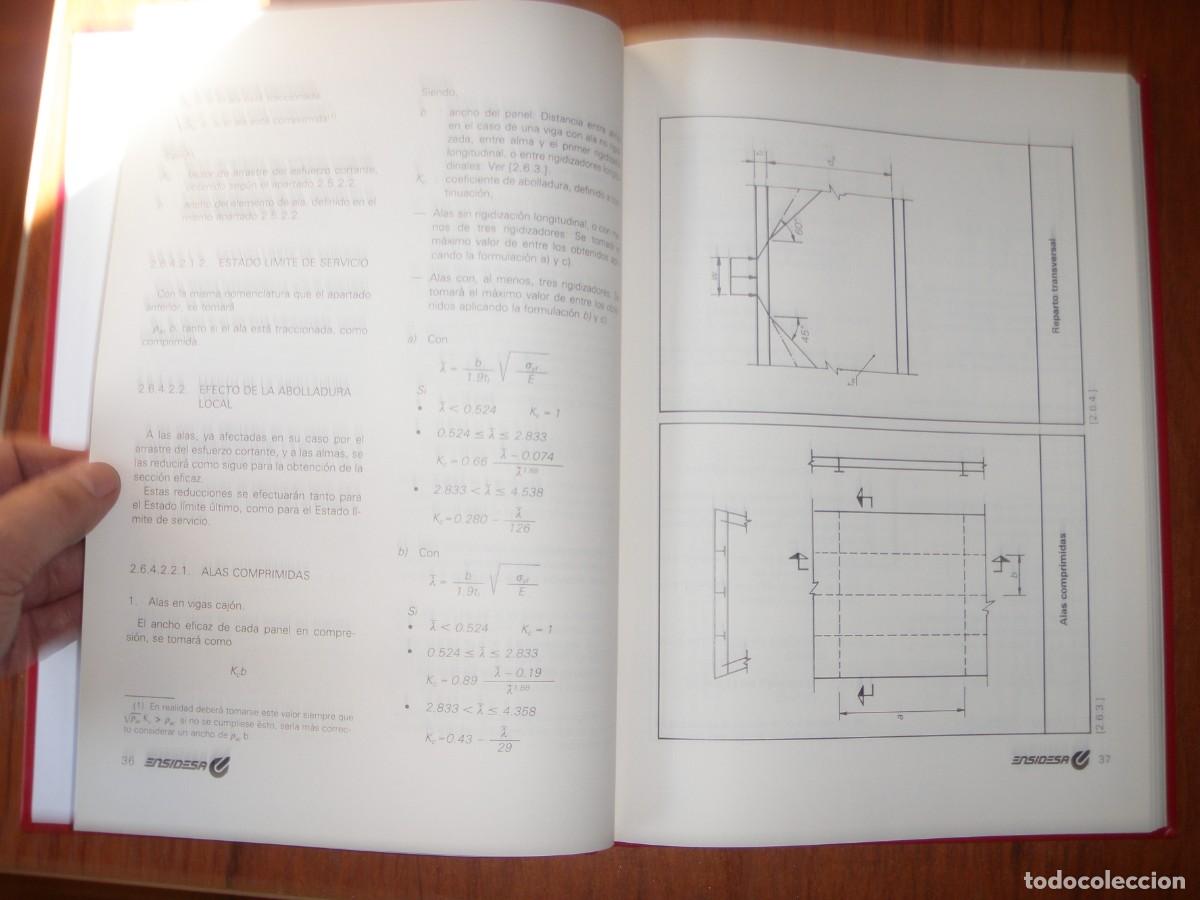 Libros de segunda mano: RECOMENDACIONES PARA EL PROYECTO DE PUENTES DE ACERO ENSIDESA - Foto 12