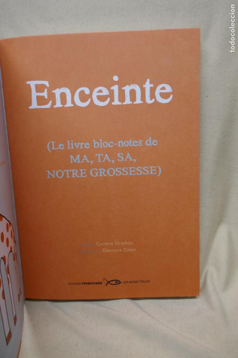 Libros de segunda mano: ENCEINTE - ELEONORE ZUBER (EN FRANC&Eacute;S) COMO NUEVO - Foto 5