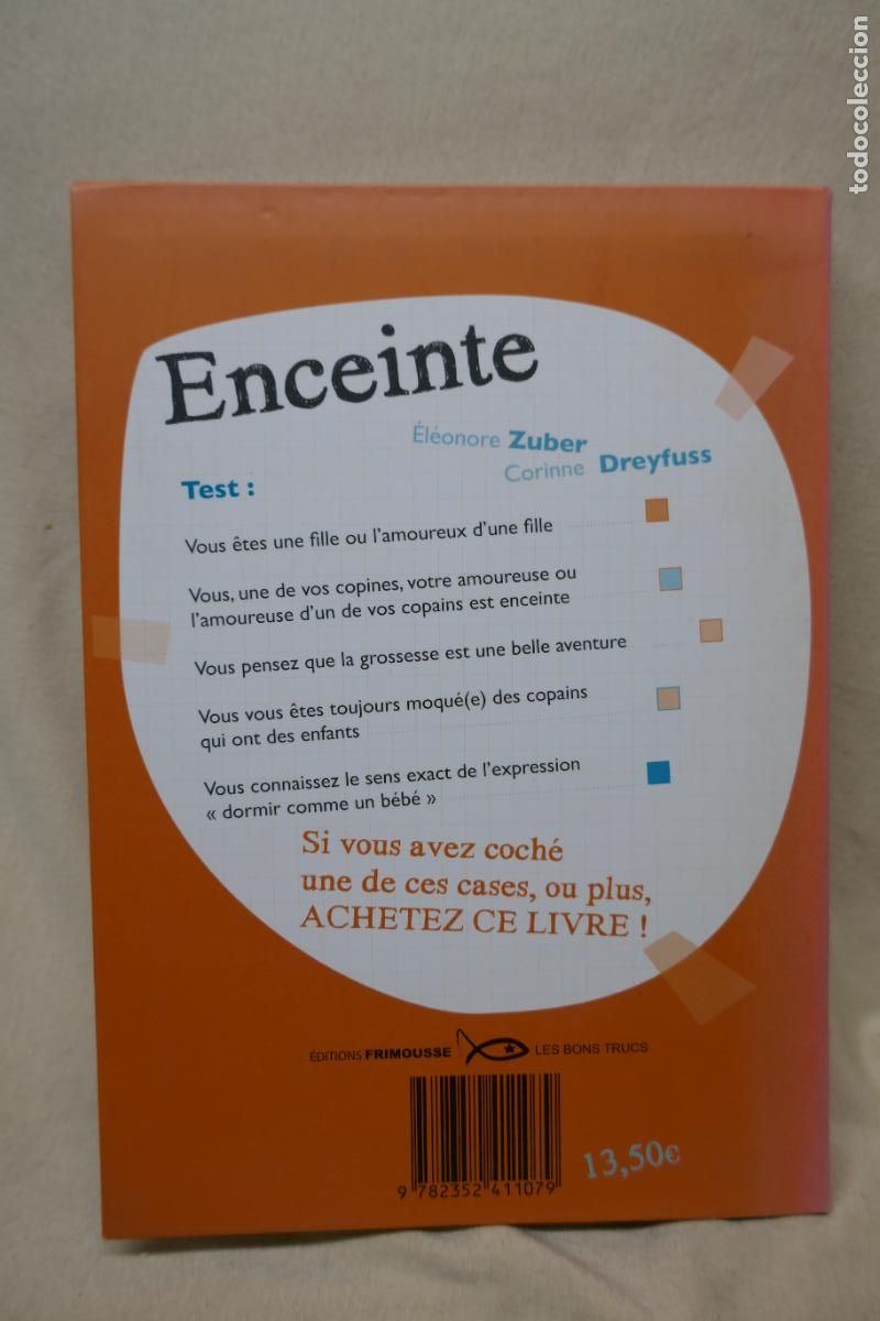 Libros de segunda mano: ENCEINTE - ELEONORE ZUBER (EN FRANC&Eacute;S) COMO NUEVO - Foto 13