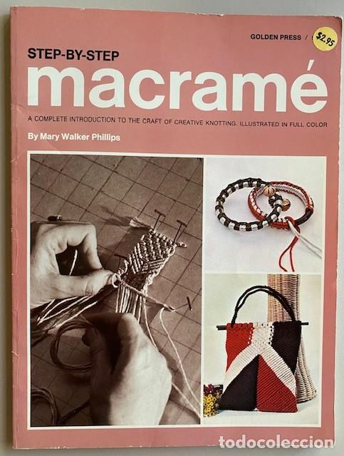 Libros de segunda mano: MACRAM&Eacute; STEP-BY-STEP - LIBRO MANUAL DE PATRONES MACRAM&Eacute; EN INGL&Eacute;S - Foto 1