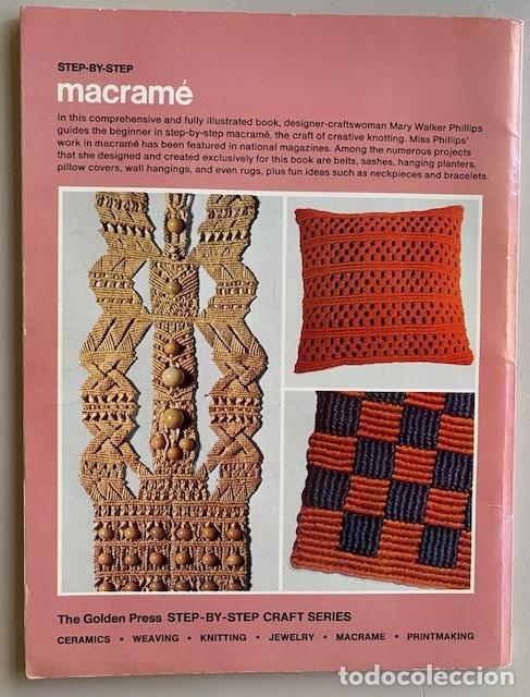 Libros de segunda mano: MACRAM&Eacute; STEP-BY-STEP - LIBRO MANUAL DE PATRONES MACRAM&Eacute; EN INGL&Eacute;S - Foto 2