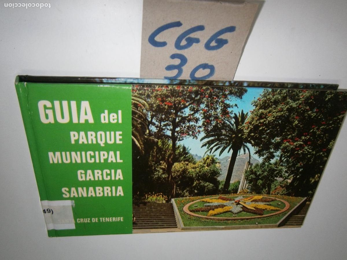 Gebrauchte B&uuml;cher: ANTIGUA GUIA DEL PARQUE MUNICIPAL GARCIA SANABRIA