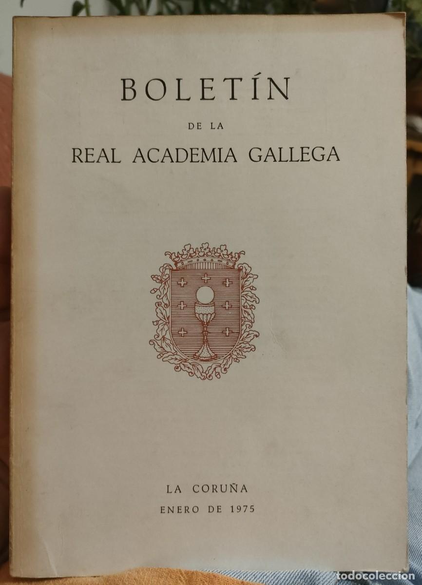 Gebrauchte B&uuml;cher: BOLET&Iacute;N REAL ACADEMIA GALLEGA. ENERO 1975, n&ordm; 357 - monograf&iacute;a Castelao