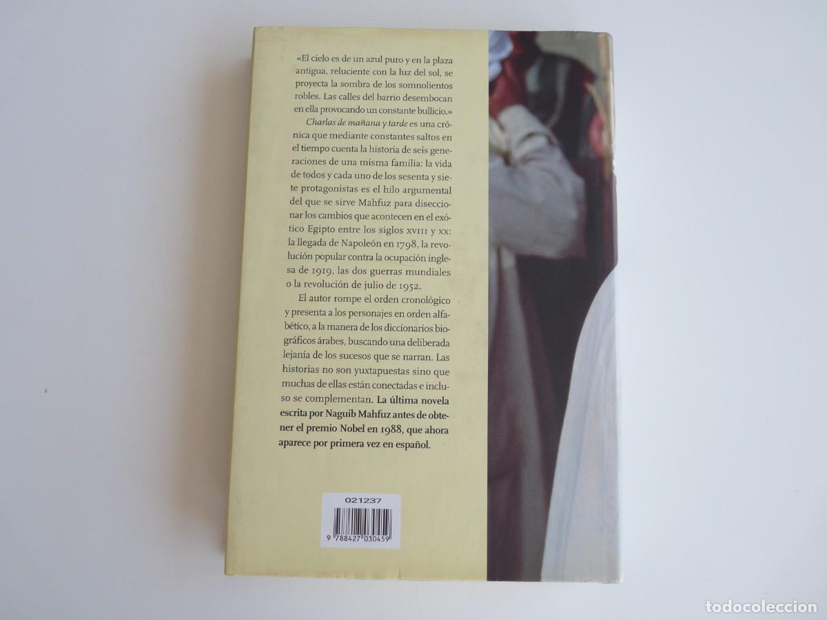Libros de segunda mano: Charlas de ma&ntilde;ana y tarde Naguib Mahfuz Ref: 2-584 - Foto 2