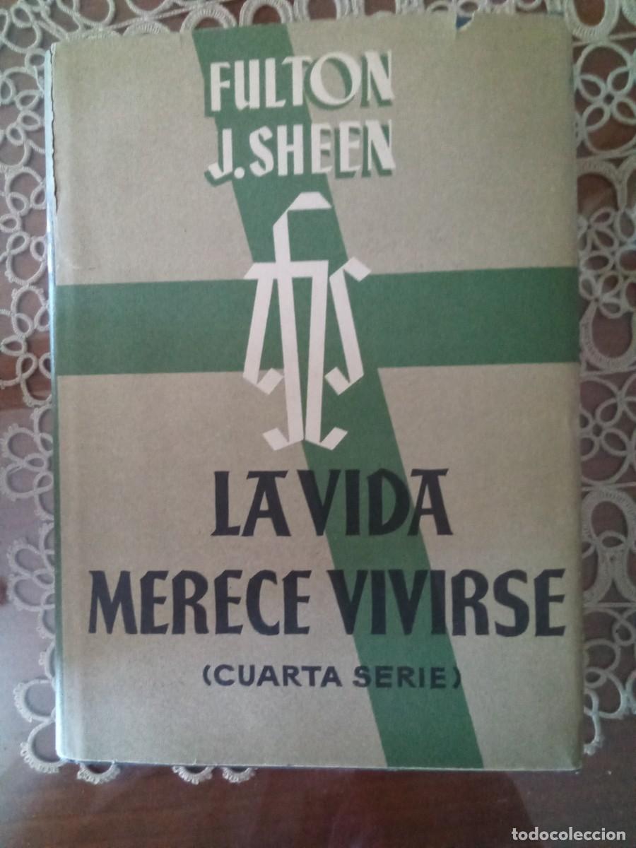 Libros de segunda mano: La vida merece vivirse (cuarta serie). Fulton Sheen. - Foto 1