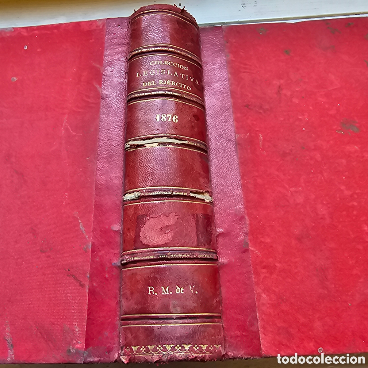 Libros de segunda mano: COLECCION LEGISLATIVA DEL EJERCITO, A&Ntilde;O 1876, TOMO 1, 1889 - Foto 2